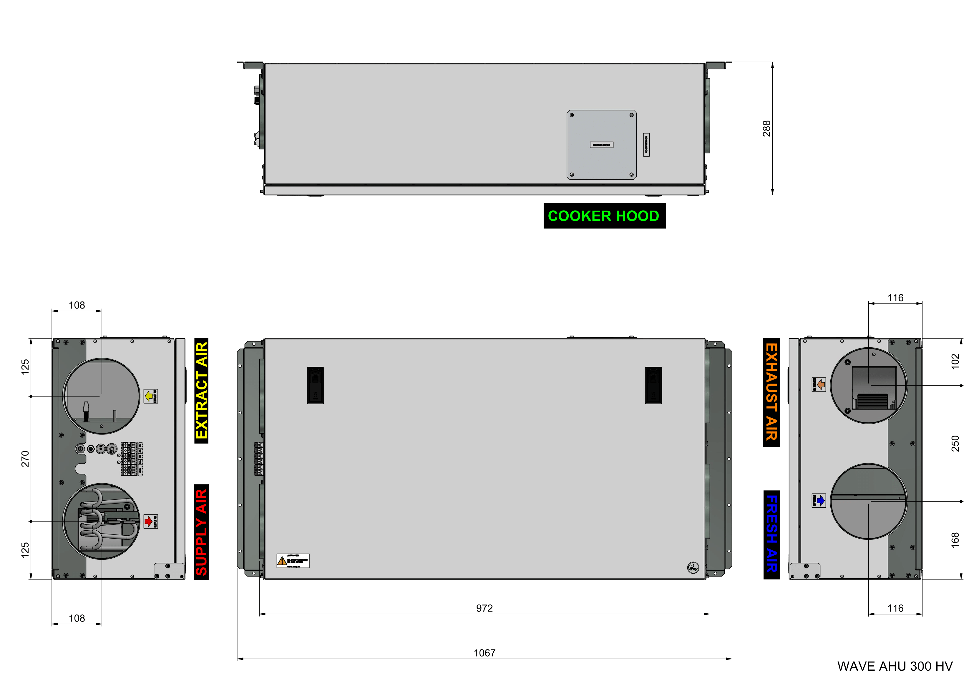 Ensy WAVE AHU 300 HV dims-1