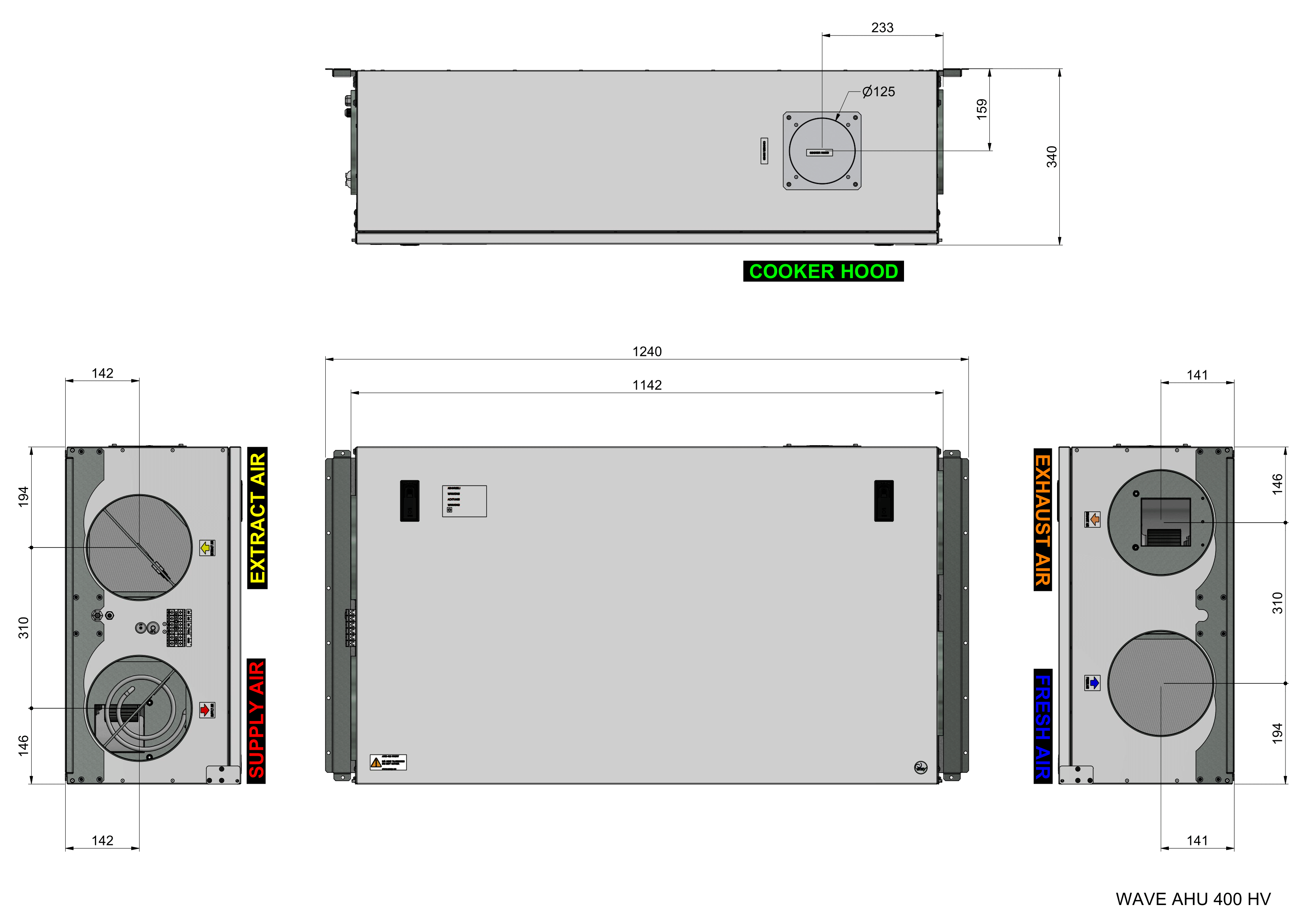 Ensy WAVE AHU 400 HV dims-1